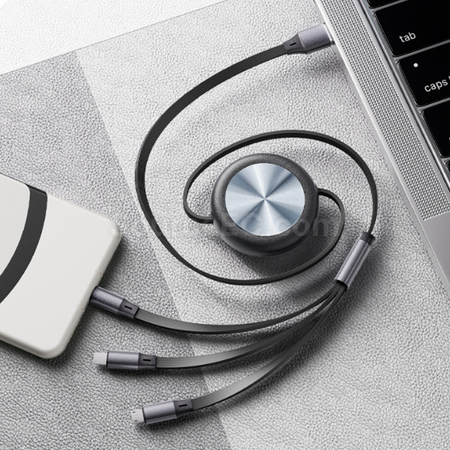 Customization 3 in 1 Retractable Charging Cable Corporate Gifts