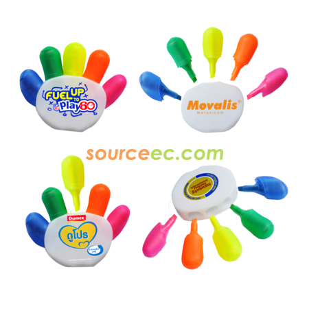 Customization Colored Finger Highlighter Corporate Gifts