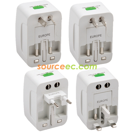 Customization Square Universal Travel Adapter Corporate Gifts