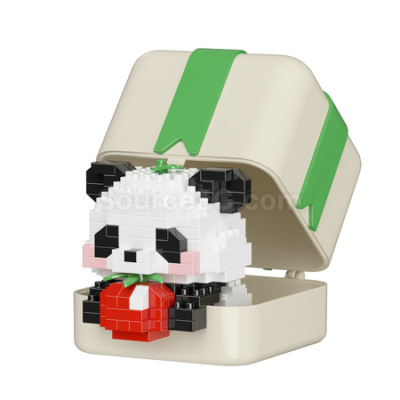 Customization Panda, Puppy, Animal Building Block Toy Gift Box Corporate Gifts