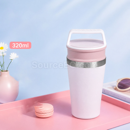 Customization Portable Travel Coffee Mug, Stainless‑Steel Insulated Cup Corporate Gifts