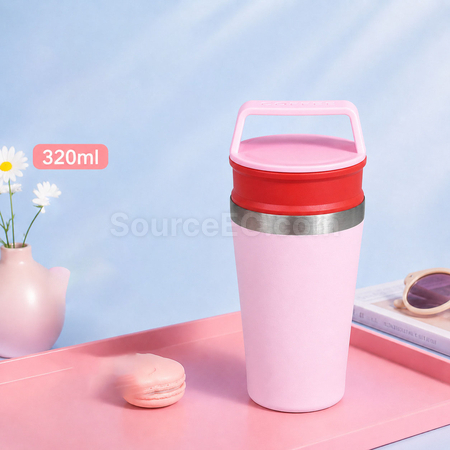 Customization Portable Travel Coffee Mug, Stainless‑Steel Insulated Cup Corporate Gifts
