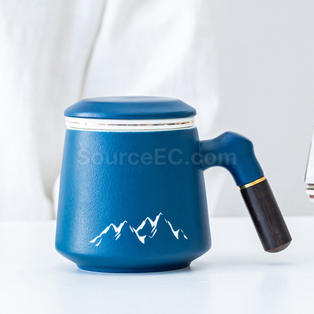 Customization Fascia Gun, Office Mug and Tea Canister 3-Piece Set Corporate Gifts
