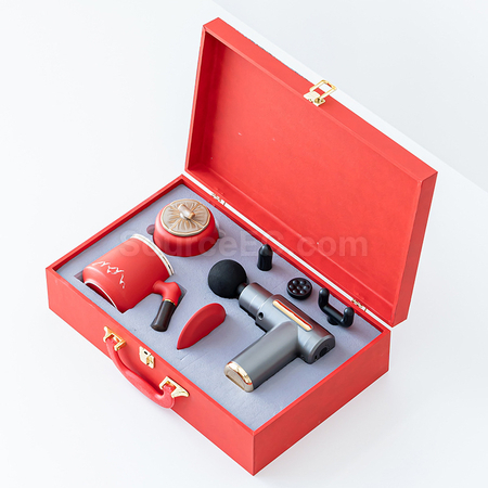 Customization Fascia Gun, Office Mug and Tea Canister 3-Piece Set Corporate Gifts