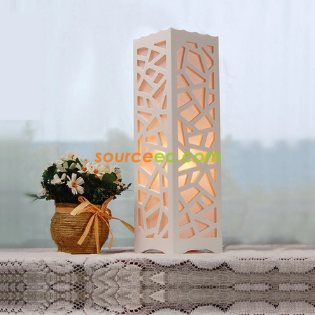 Customization Moire Carved Column Lamp Corporate Gifts