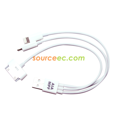 iPhone5 A DragThree Data Lines