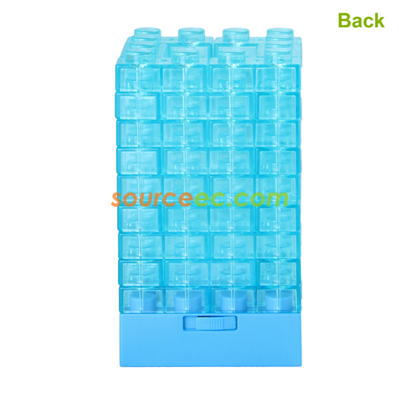 Customization Gattola 3-In-1 Small Brick Pen Holder, With Light Effect Corporate Gifts