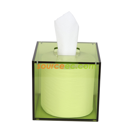 Acrylic Tissue Box 126x126x120MM