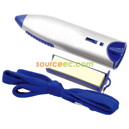 Sticky Note Pen With Lanyard
