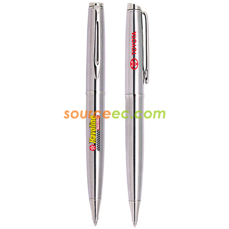 Ascot Metal Ball Pen (Blue Ink)