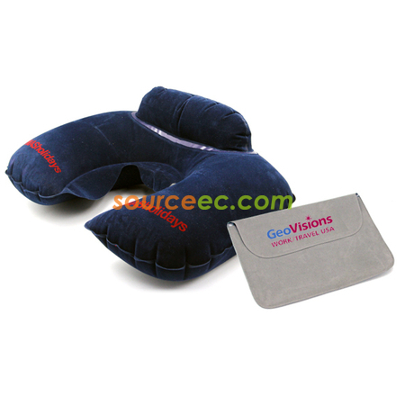 Double Comfort Travel Pillow (Inflatable)