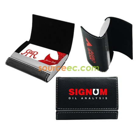 PU Leather Name Card Holder