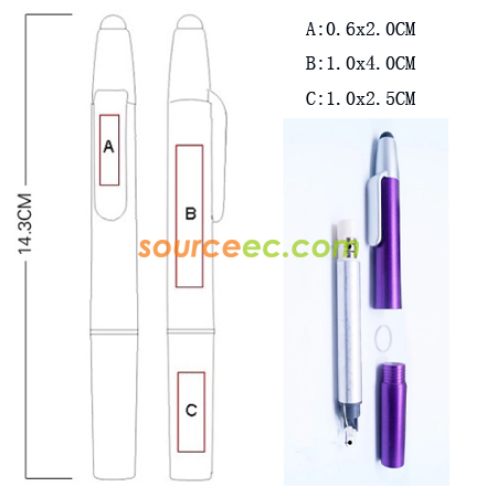 Customization Multifunction Stylus Pen Corporate Gifts