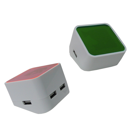 Customization Colorful Mirror USB Hub Corporate Gifts