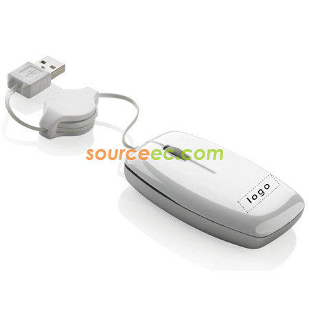 Customization Flat Travel Mouse Corporate Gifts