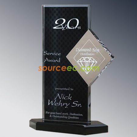Crystal Souvenir Trophy