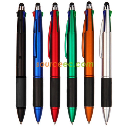 Customization Multi-Function Pen With Stylus Corporate Gifts