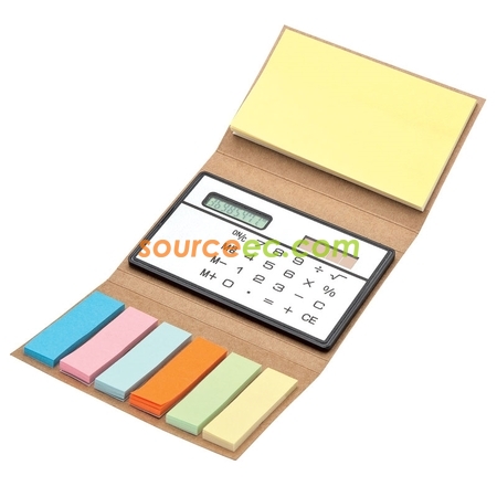 Customization Sticky Note Set With Calculator Corporate Gifts