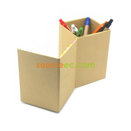 Customization Pen Holder With Memo Pad Corporate Gifts