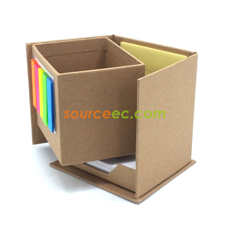 Customization Pen Holder With Memo Pad Corporate Gifts