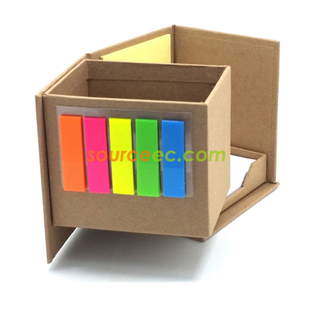 Customization Pen Holder With Memo Pad Corporate Gifts
