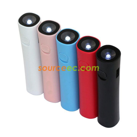 Customization Mobile Power Supply With Light Corporate Gifts