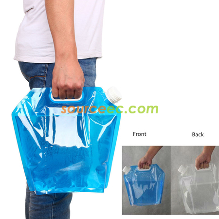 Customization Foldable Folding Collapsible Drinking Water Bag Corporate Gifts