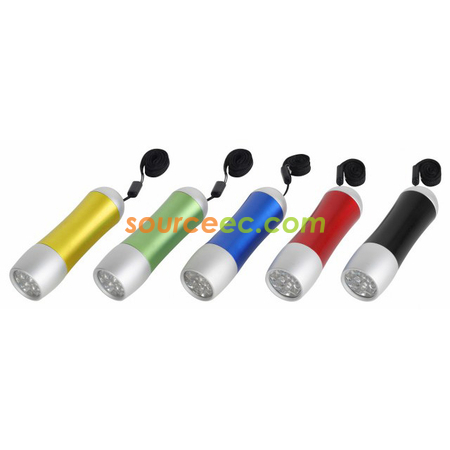 9 LED Torchlight With String