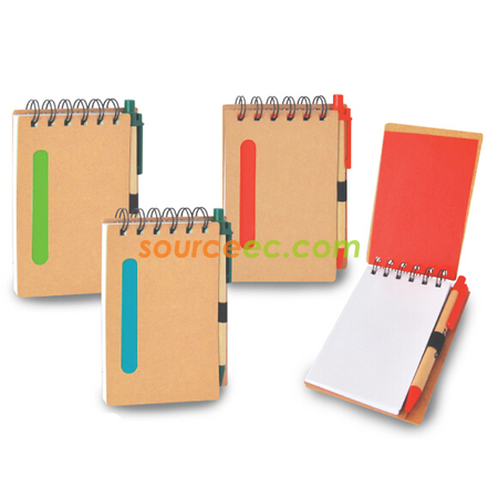 Eco Notebook With Pen
