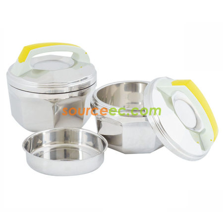 Silver Diamond Lunch Box