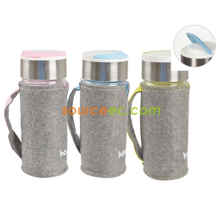450ML Glass Mug with Handle