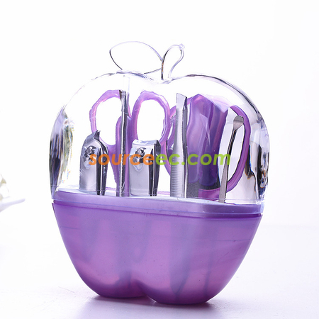 Customization Apple Shaped Manicure Set Corporate Gifts