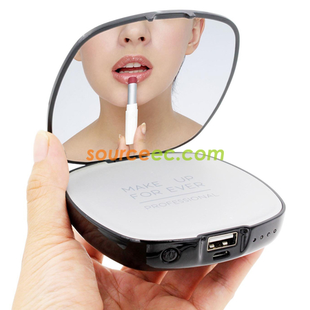 Customization Mirror Power Bank-Square Corporate Gifts
