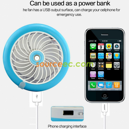 Customization USB Mini Cooling Misting Fan  Corporate Gifts