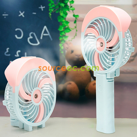 Foldable Handheld USB  Humidifier Fan