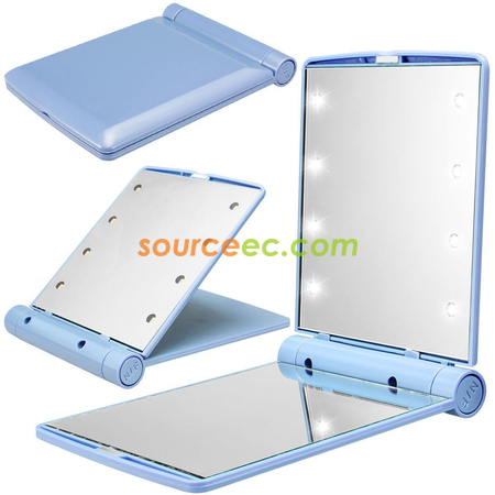 Customization Led Lighted Compact Makeup Mirror Corporate Gifts