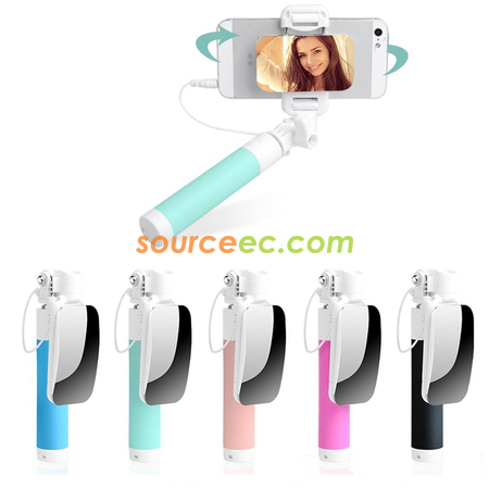 Mini Selfie Stick With Mirro