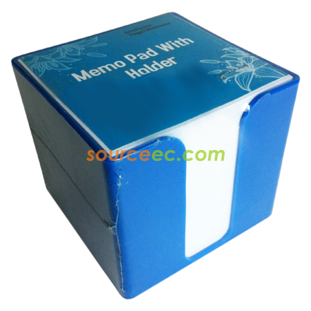 Customization Cube Memo with Plastic Holder Corporate Gifts
