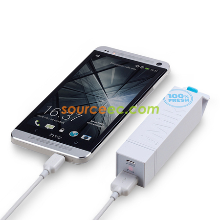 Customization 2600mAh Milk Shape Phone Charger Corporate Gifts