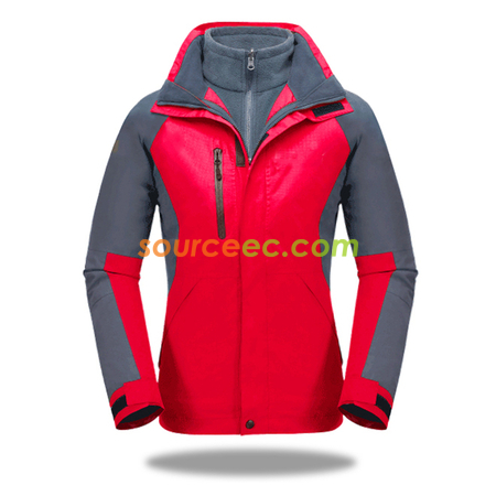 Red outdoor clearance jacket