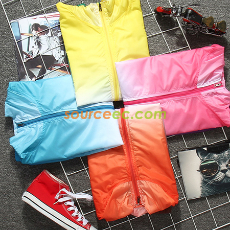 Customization Ultrathin Breathable Windbreaker Coat Corporate Gifts