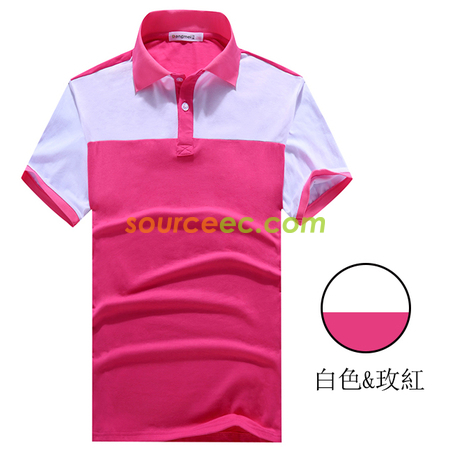 Customization Contrast Color Polo Shirts Corporate Gifts