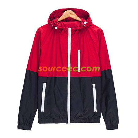 Assorted Color Windbreak Fit Jackets