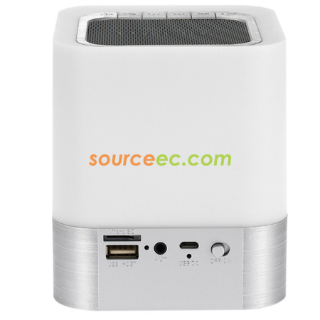Customization Alarm Clock Bluetooth Speaker Light Corporate Gifts