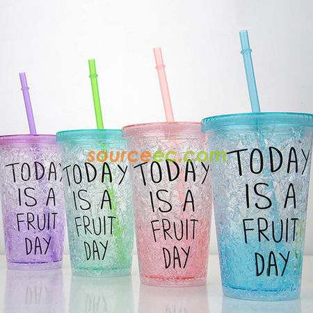 Customization 650 ML Double Wall Gel Freezer Mug Corporate Gifts
