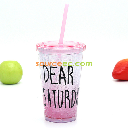 Customization 650 ML Double Wall Gel Freezer Mug Corporate Gifts