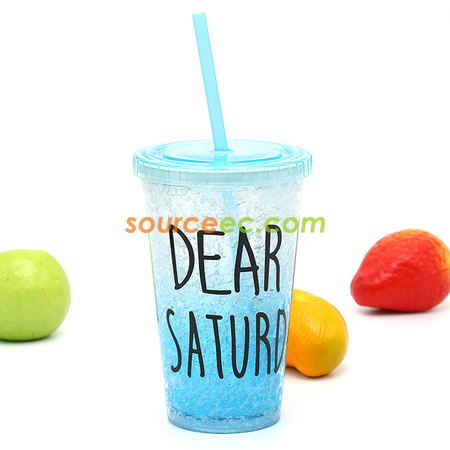 Customization 650 ML Double Wall Gel Freezer Mug Corporate Gifts
