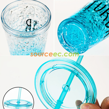 Customization 650 ML Double Wall Gel Freezer Mug Corporate Gifts
