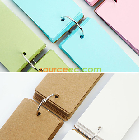 Customization Blank Assorted Colors Study Cards Corporate Gifts