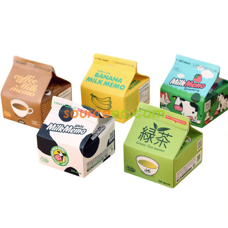 Customization Milk Box Style Memo Pads Corporate Gifts